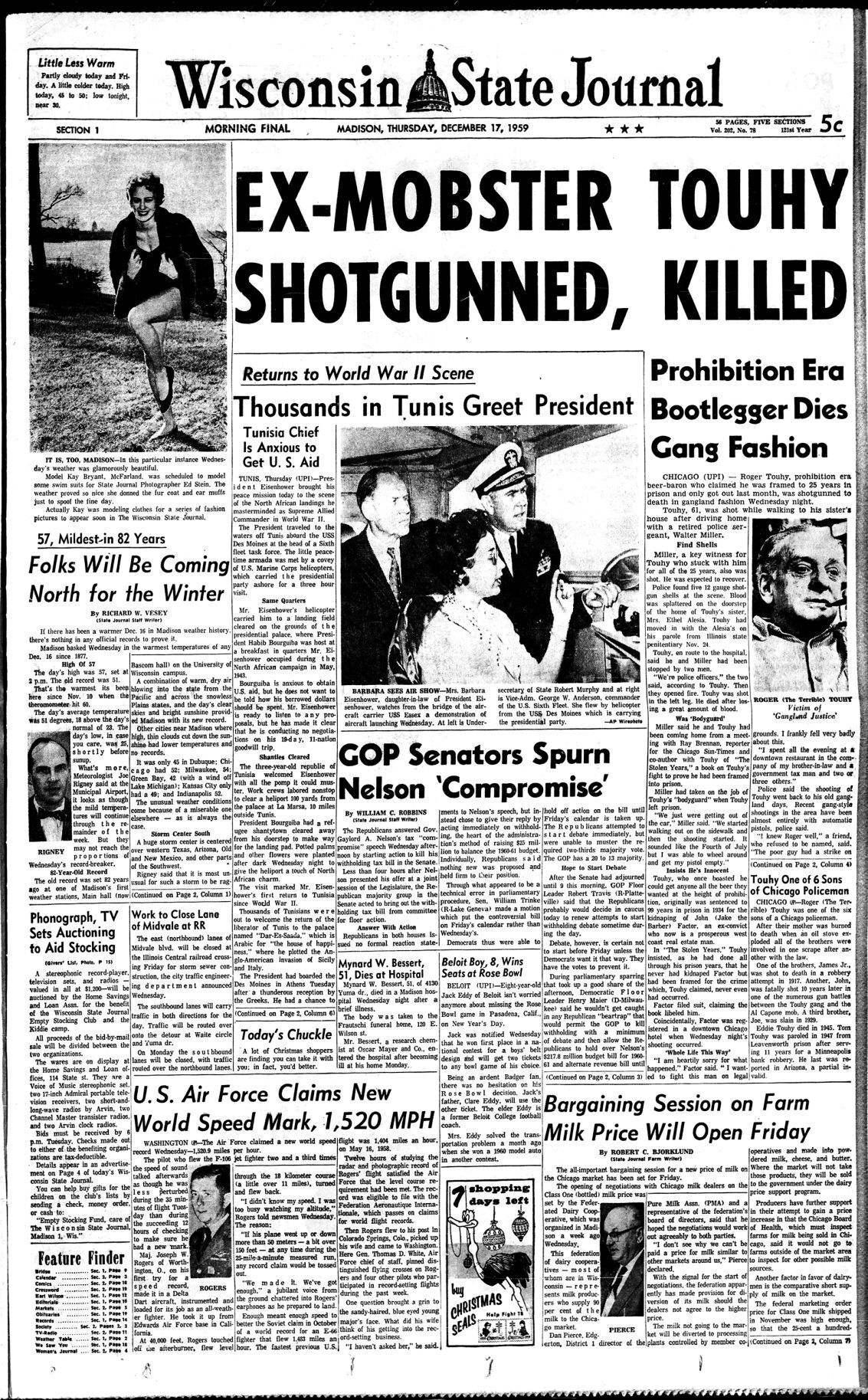 Wisconsin State Journal, Dec 17, 1959